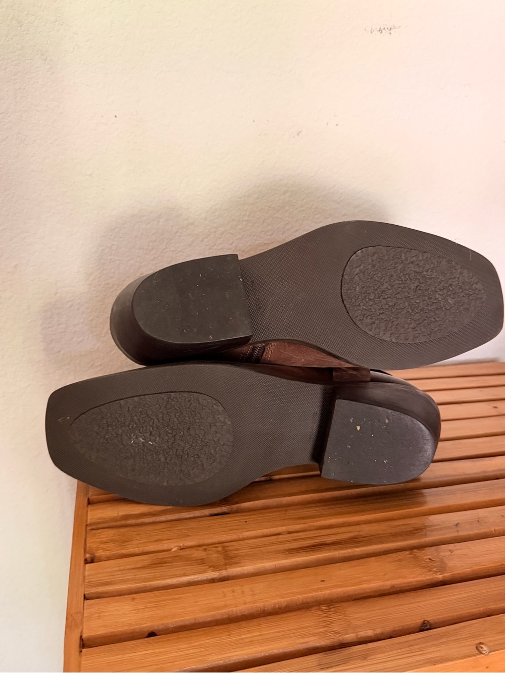 Square toe moto boots - Picture 10 of 13